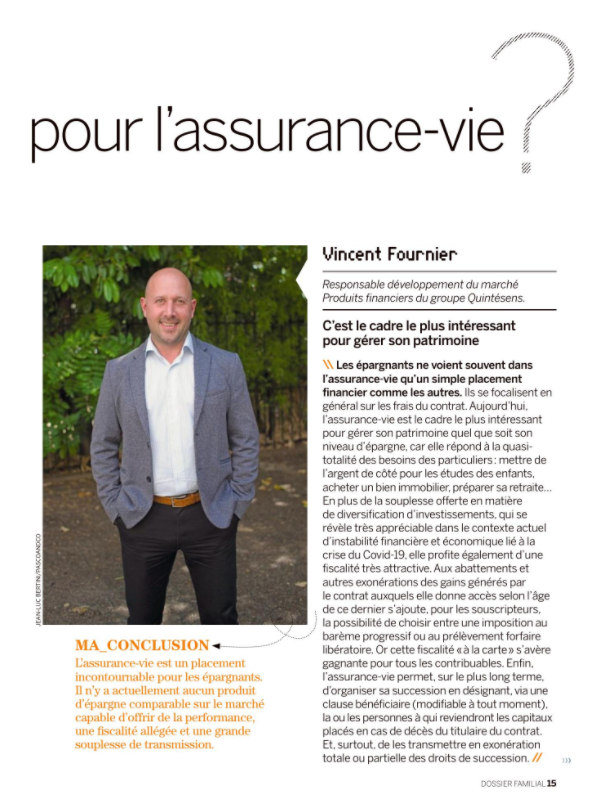 assurance vie - épargne