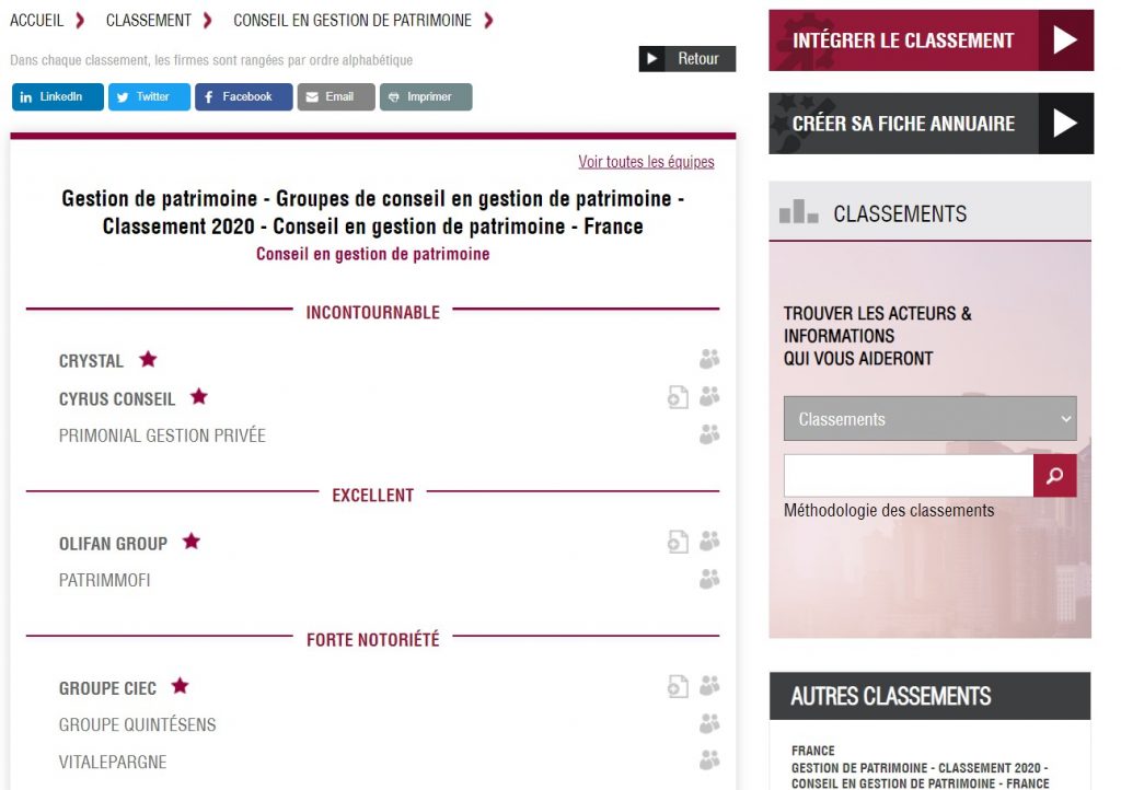 article - Décideurs - Quintésens